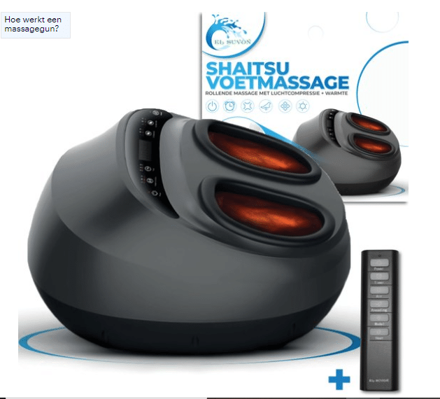 afbeelding van het El suvon voetmassage apparaat