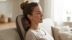 shiatsu massagekussen nek