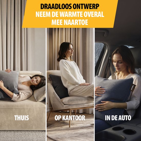 draadloos warmtekussen tristar