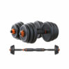 Dumbbells 25 kg | Dumbbell & Stang | Antislip Grip - Afbeelding 3