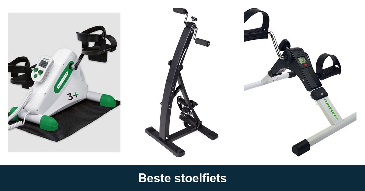 Drie producten uit de gids beste stoelfiets naast elkaar