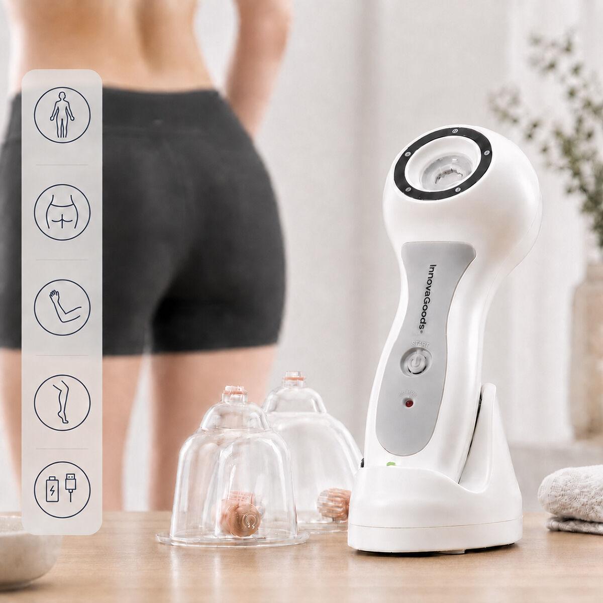 InnovaGoods Pro anti cellulitis apparaat met vacuumkop voor bovenbenen en billen