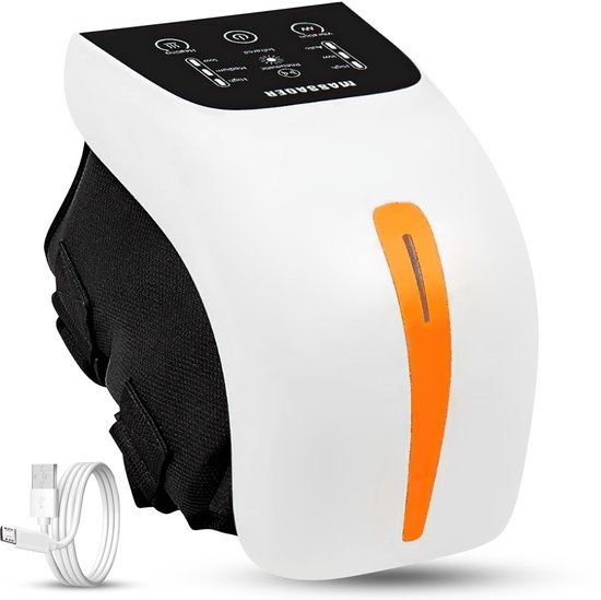Luxari Knie Massage Pro met infrarood warmte en compressie om de knie