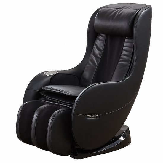 Zwarte WELCON Easyrelaxx 3D massagestoel met zero gravity en warmtefunctie